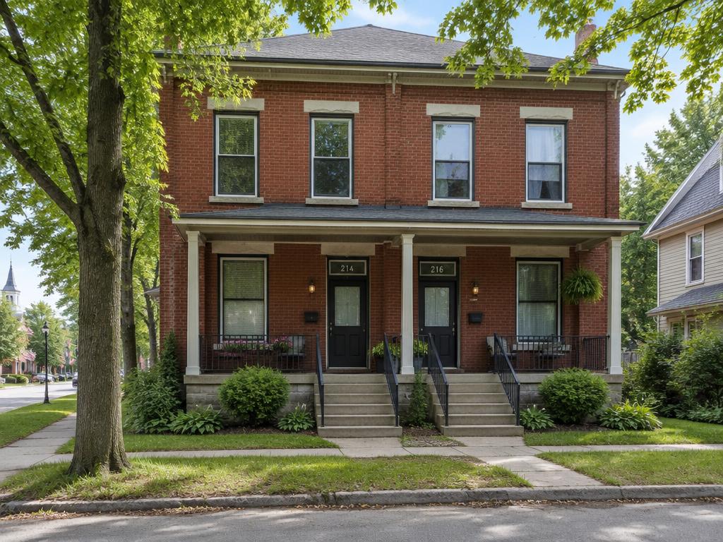 Brick Duplex — Lower Unit