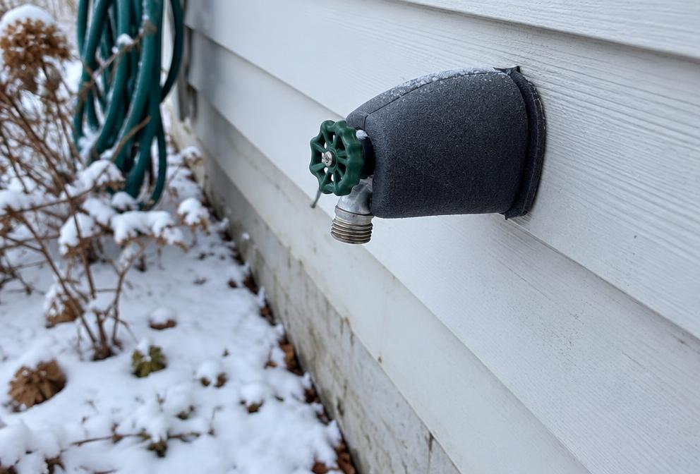 Winterize outdoor spigots
